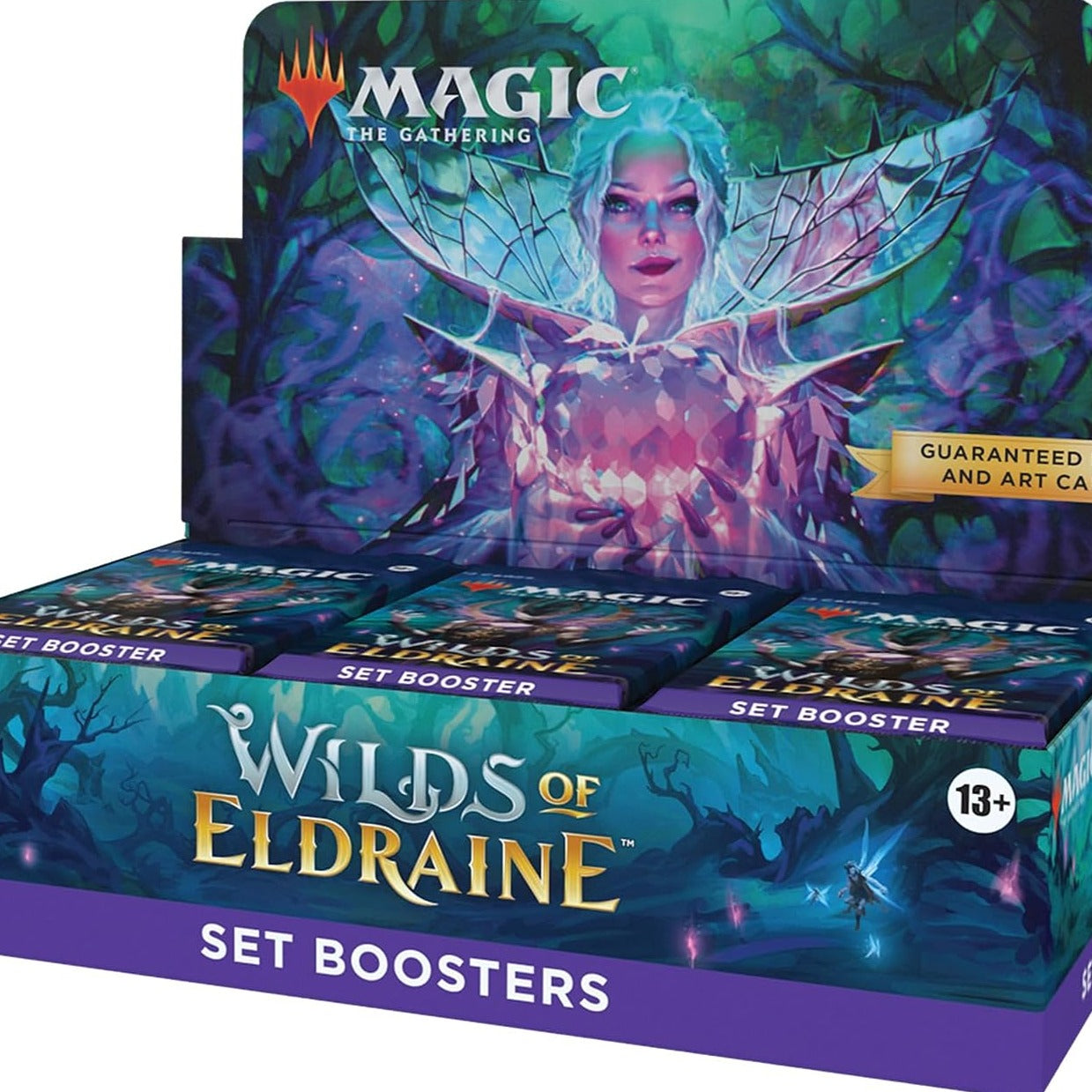 Magic: The Gathering Wilds of Eldraine Set Booster Box - 30 Packs (360 Magic Cards)
