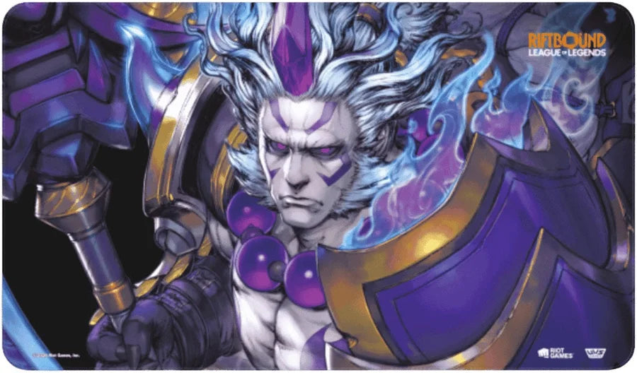 Riftbound League of Legends TCG Spiritforged Play Mat Spirit Blossom Darius