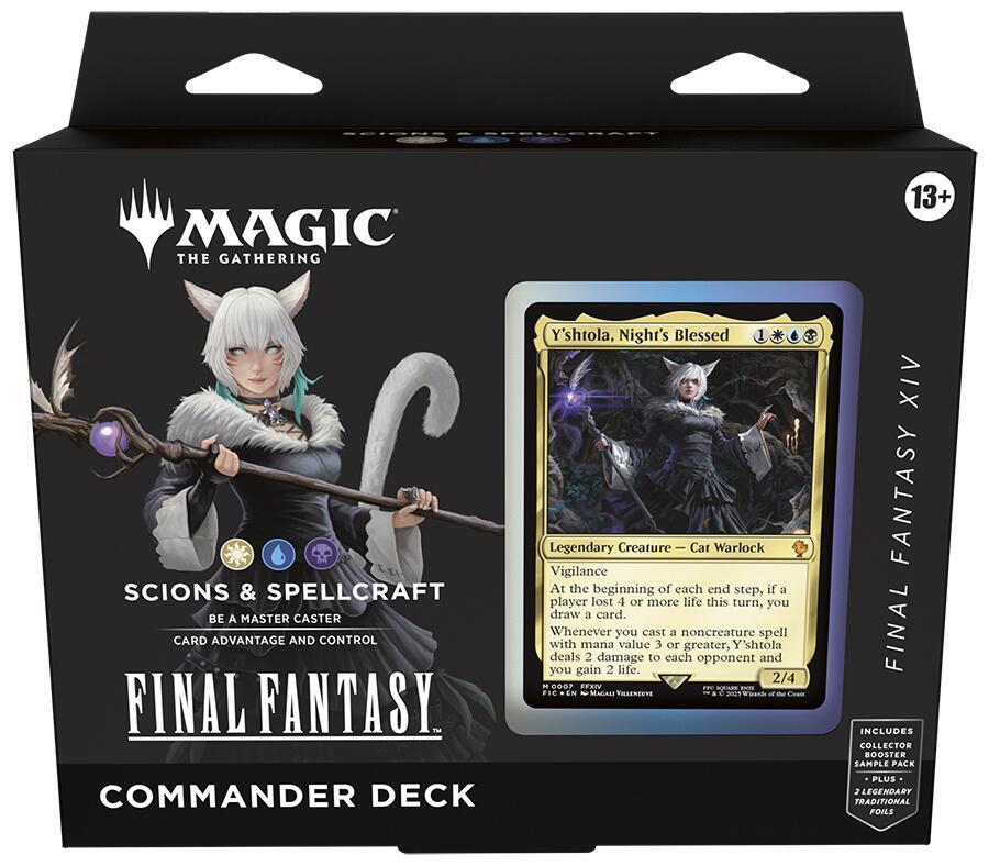 FINAL FANTASY Commander Deck - FINAL FANTASY XIV Scions & Spellcraft - Commander: FINAL FANTASY (FIC)