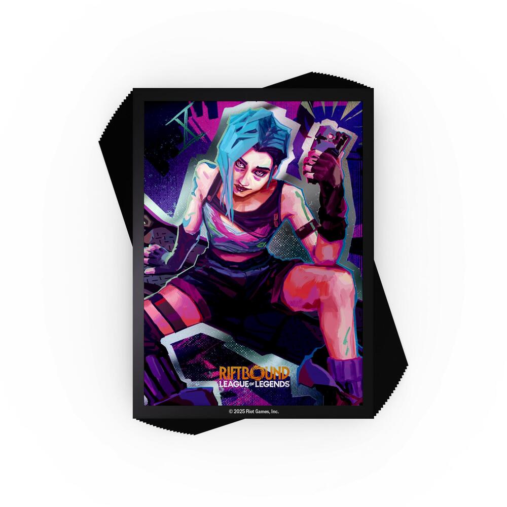 Riftbound: League of Legends Sleeves - Jinx - Riftbound: League of Legends Card Sleeves