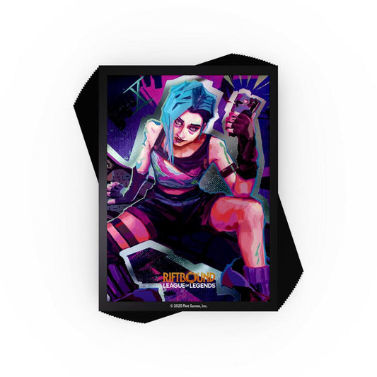 Riftbound: League of Legends Sleeves - Jinx - Riftbound: League of Legends Card Sleeves