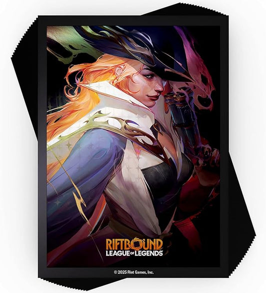 Riftbound TCG: League of Legends Miss Fortune Art Standard Size Card Sleeves (100ct)