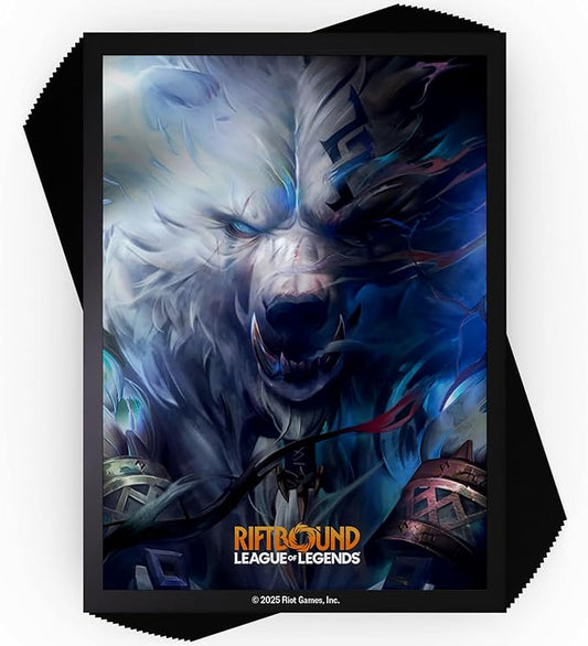 Riftbound TCG: League of Legends Volibear Art Standard Size Card Sleeves (100ct)