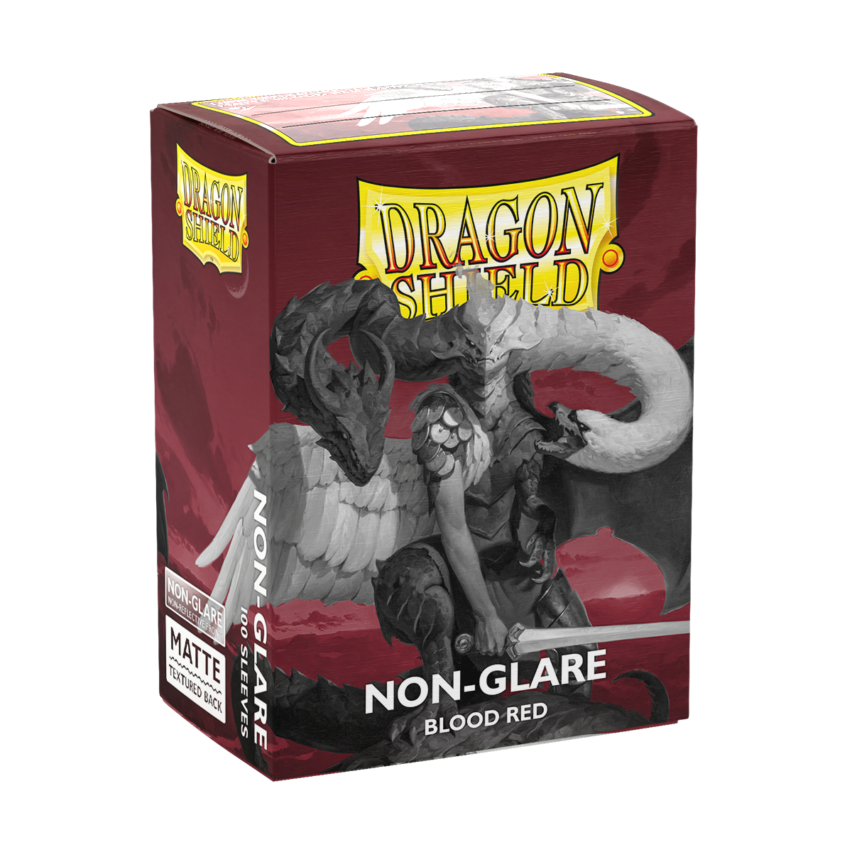Blood Red - Non-Glare - Matte Sleeves