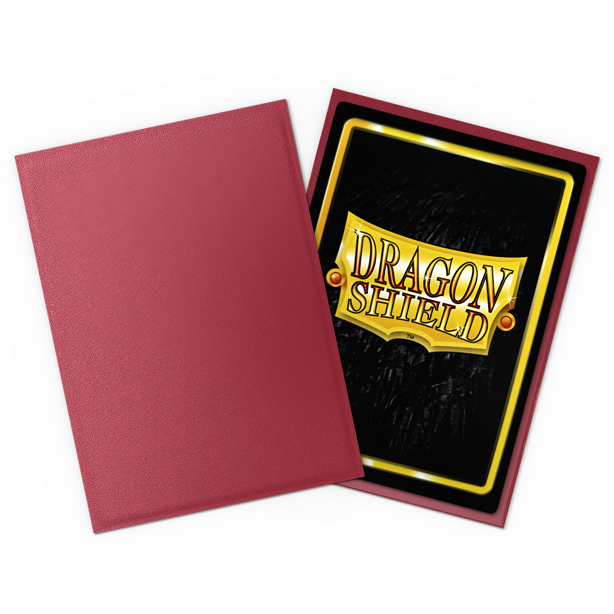 Blood Red - Non-Glare - Matte Sleeves