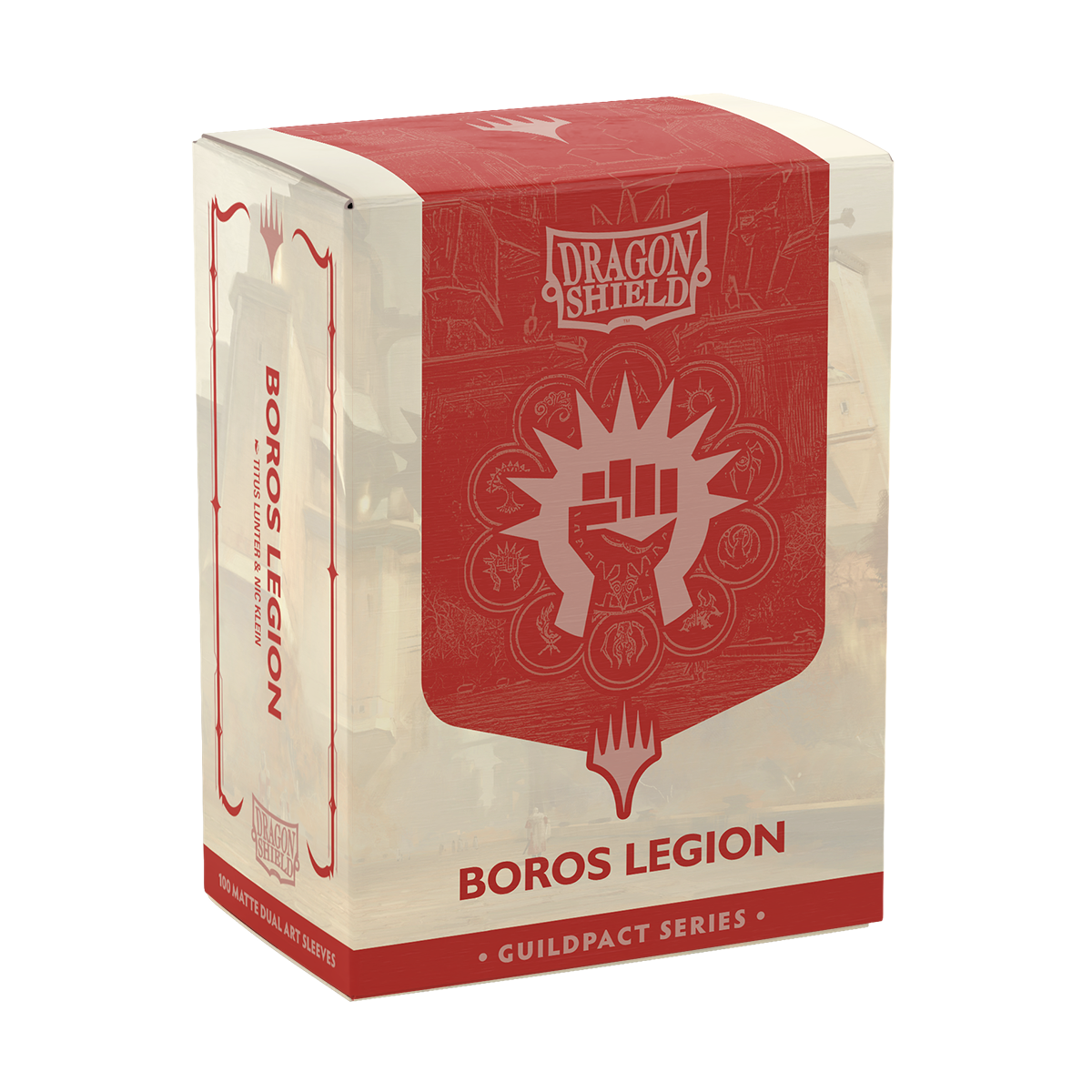 Guildpact Series - Boros Legion - Matte Dual Art Sleeves