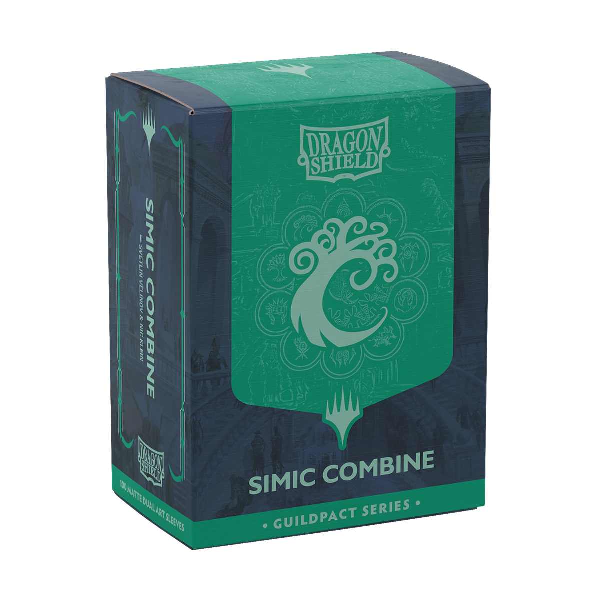 Guildpact Series - Simic Combine - Matte Dual Art Sleeves