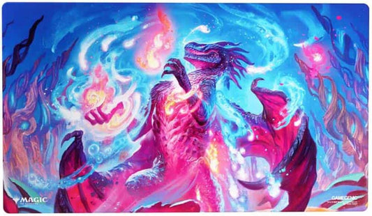 Magic: The Gathering Secrets of Strixhaven Shiny Playmat - Prismari, The Inspiration - GameGenic Playmats