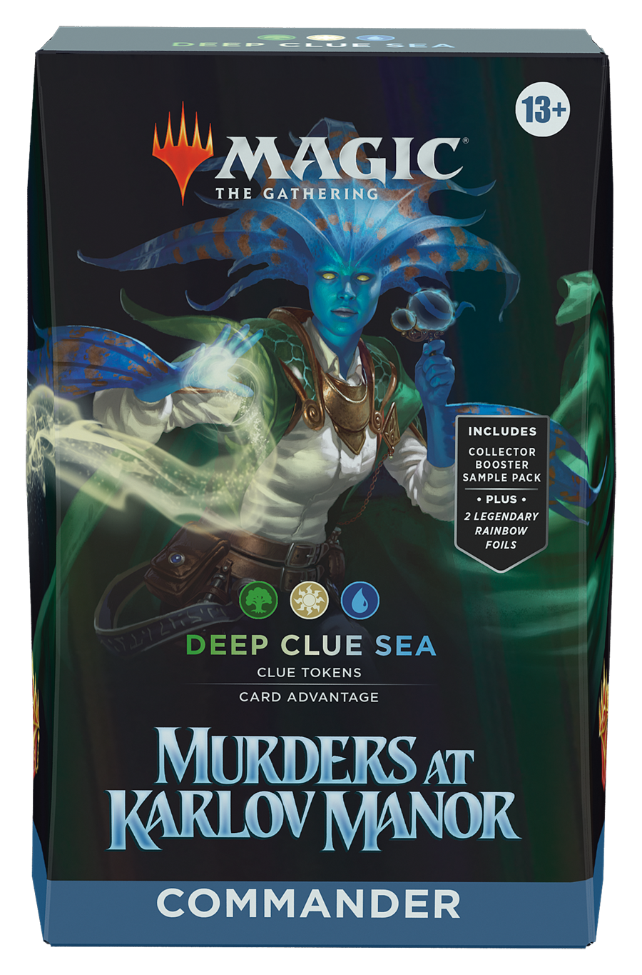 Magic the Gathering Murders at Karlov Manor Commander Precon:  Deep Clue Sea