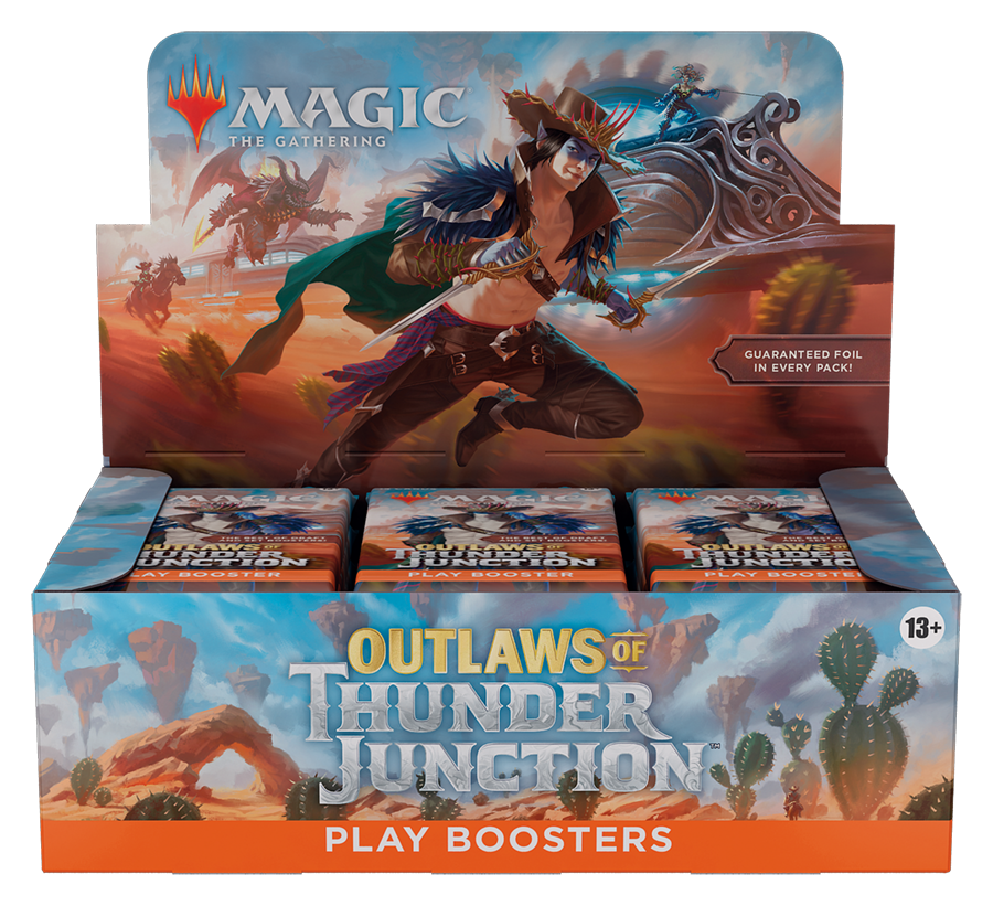 Magic: The Gathering Outlaws of Thunder Junction Play Booster Box - 36 Packs