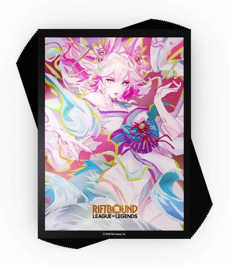 Riftbound: League of Legends TCG: Spiritforged "Spirit Blossom Ahri" - Card Sleeves (100)